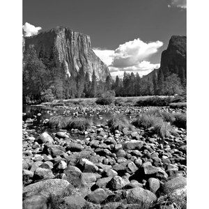 El Capitan and Rocks  11 x 14 print